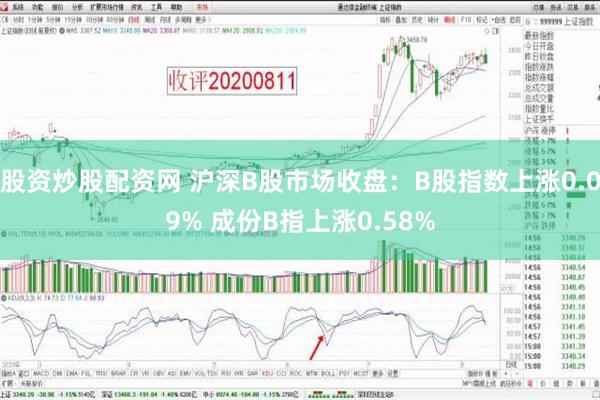 股资炒股配资网 沪深B股市场收盘：B股指数上涨0.09% 成份B指上涨0.58%